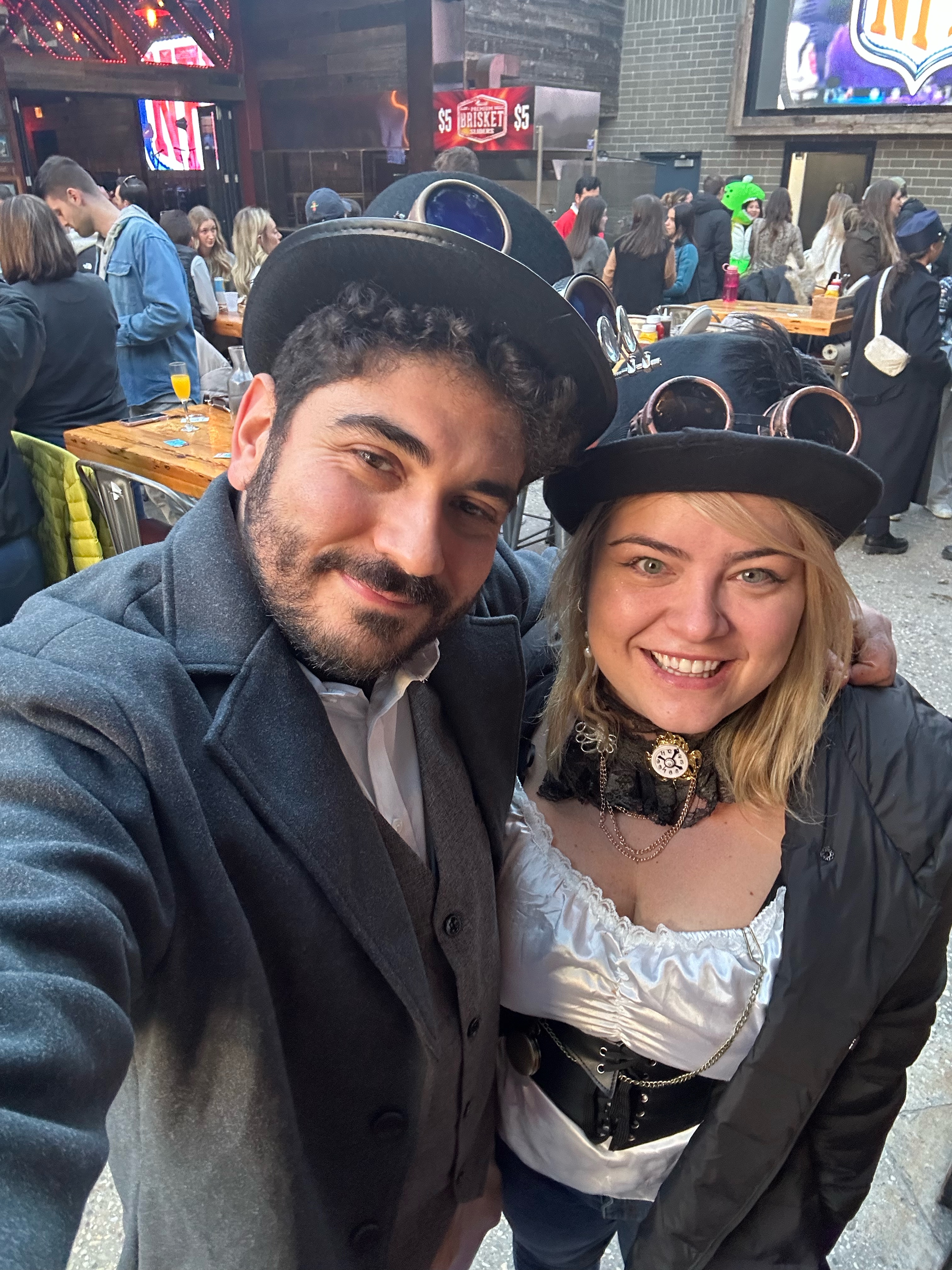 Festa a fantasia em Chicago